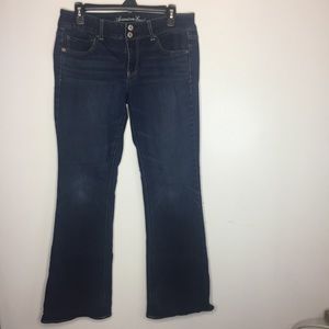 American Eagle Size 12 Long Super Stretch Jeans